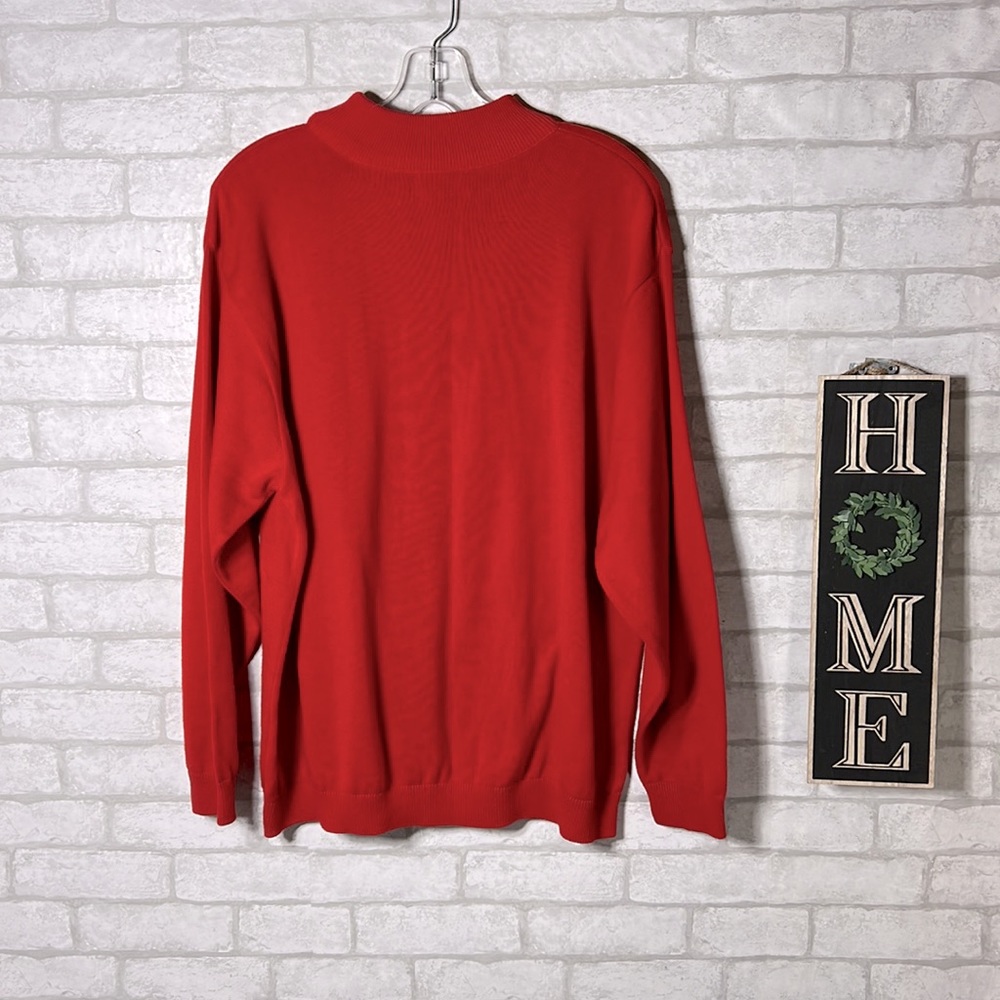 Pendleton Plus Red Sweater Size 3x - image 6